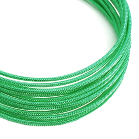 Filo alluminio tondo zigrinato Ø 2 mm - Verde scuro