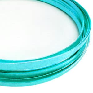 Filo alluminio piatto liscio 3,5 x 1 mm - Blu ghiaccio