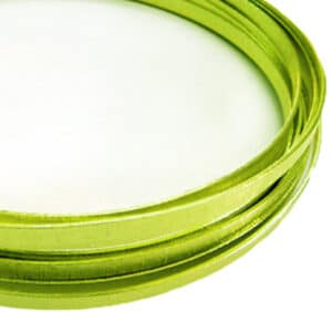 Filo alluminio piatto liscio 3,5 x 1 mm - Verde chiaro