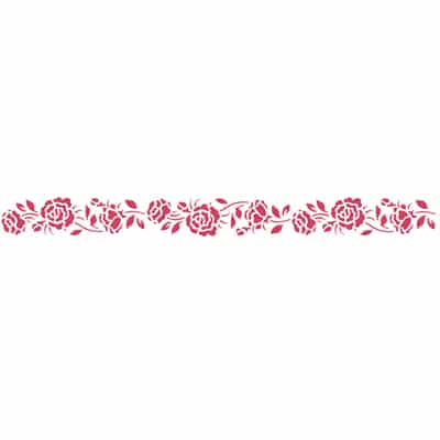 Stencil stamperia rose per decoupage