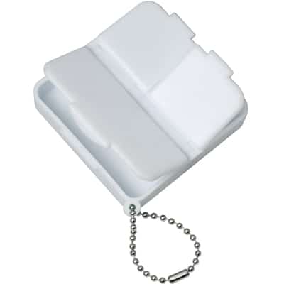 (OUT OF STOCK) - PORTA PILLOLE "TRIO" NEUTRO. COLORE BIANCO. CONFEZIONE DA 250 PEZZI.