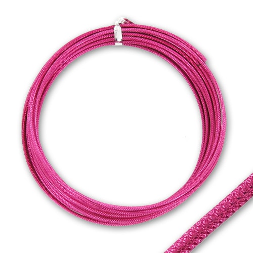 Filo alluminio tondo zigrinato Ø 2 mm - Fucsia