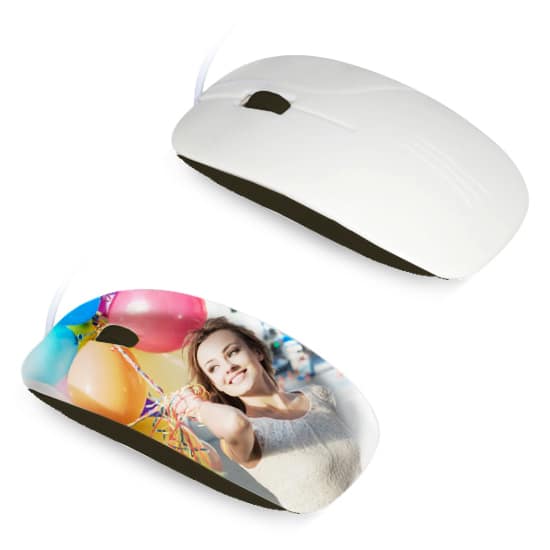 Mouse per stampa in sublimazione 3D - Nero