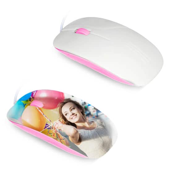 Mouse per sublimazione 3D - Rosa