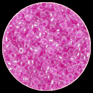 Perline in vetro Miyuki Delica Lined Ceylon Fuchsia Crystal 11/0 - 10g