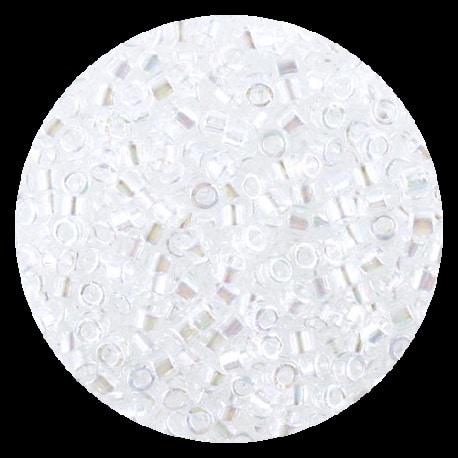 Perline in vetro Miyuki Delica Crystal ab 11/0 - 10g