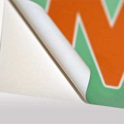 PVC Vinile Adesivo 100 Micron per Stampa e Taglio Bianco Opaco serigrafia