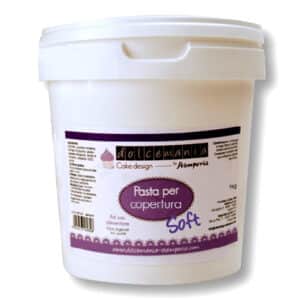 (OUT OF STOCK)Pasta di zucchero per copertura bianca 1 kg