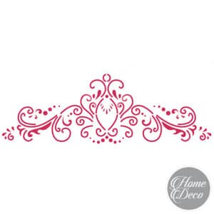 (OUT OF STOCK)STENCIL HOME DECO 38x15 CM - BORDURA CLASSICA