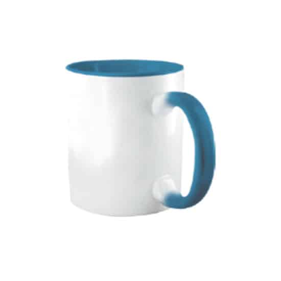 Tazza Colorata Azzurro per Sublimazione - Confezione da 12 Pezzi