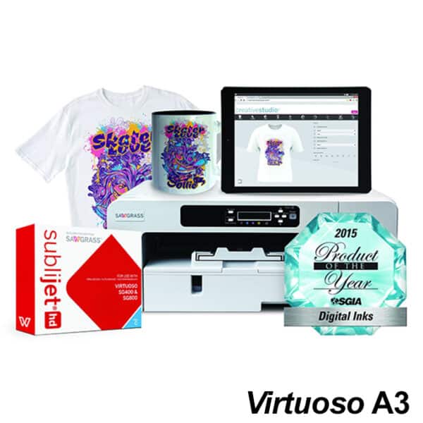 Sistema Integrato "Virtuoso" A3 Per Sublimazione serigrafia