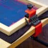 Pinza Smart Stampare con telaio serigrafico con pinza